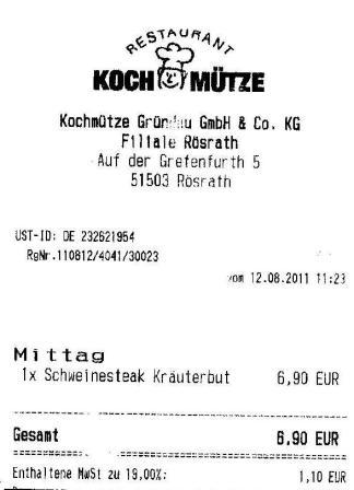 phig Hffner Kochmtze Restaurant